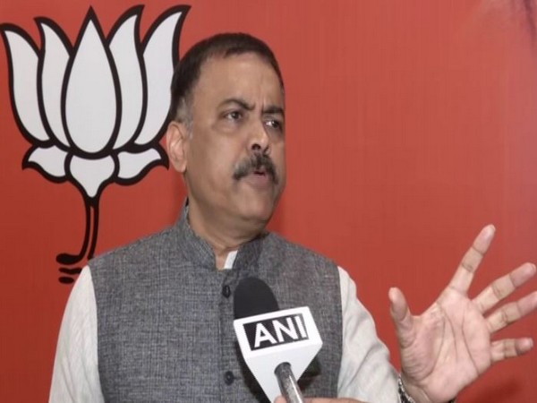 BJP lawmaker GVL Narasimha Rao speaking to ANI in New Delhi on Friday. (Photo/ANI)