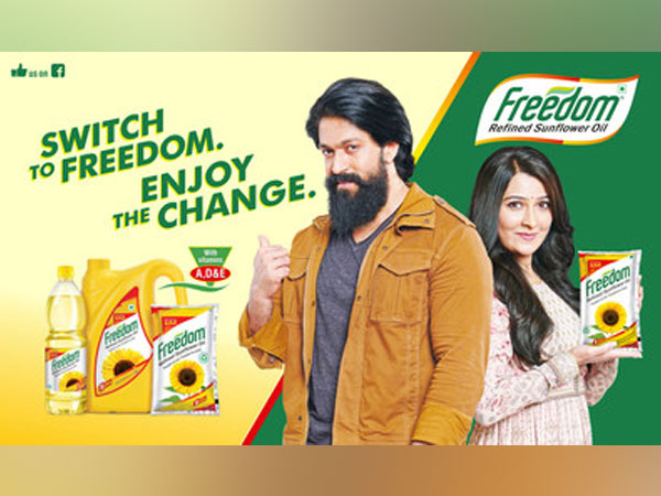 Yash & Radhika in Freedom Refined Sunflower oil TVC