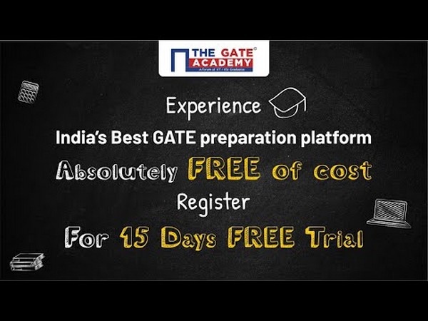 THE GATE ACADEMY, Bangalore, to help GATE students with 15 days free access to its digital content, video lectures and online tests