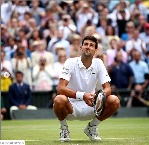 Serbian tennis player Novaj Djokovic (Photo/ Novak Djokovic Instagram)
