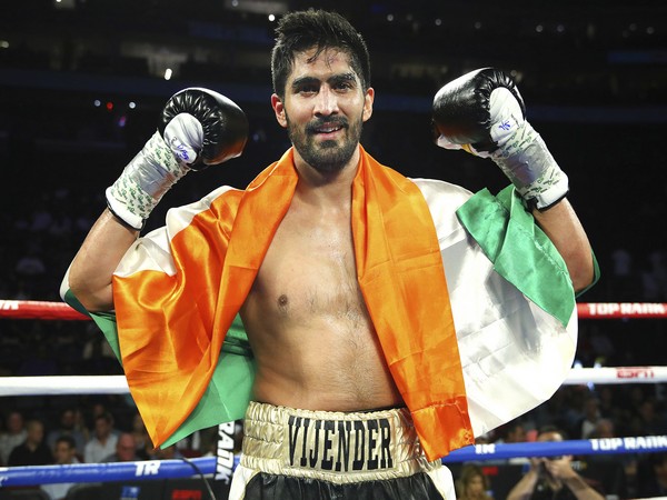 Indian boxer Vijender Singh
