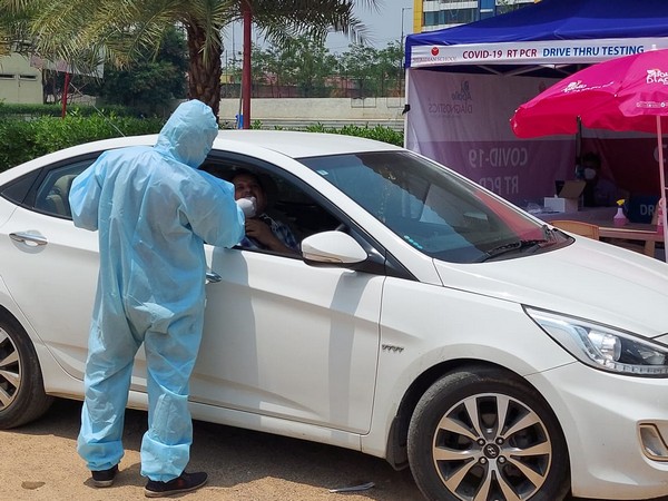  Drive-through testing facilities for COVID-19 RT-PCR in Hyderabad and Pune