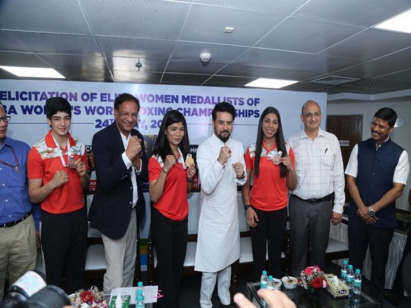 BFI, SAI felicitate World C'ships medallists (Photo: BAI)