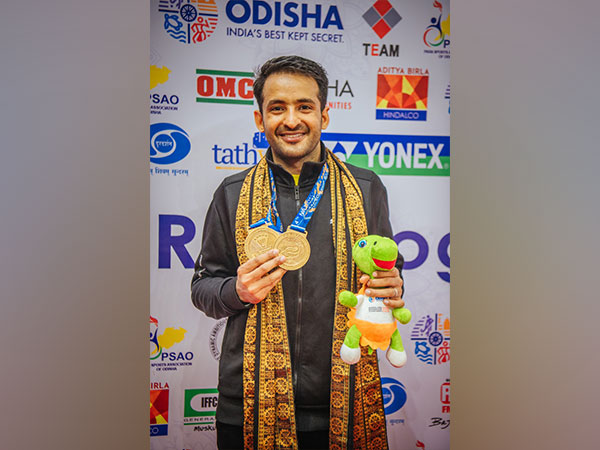 Para-Badminton player Nitesh Kumar