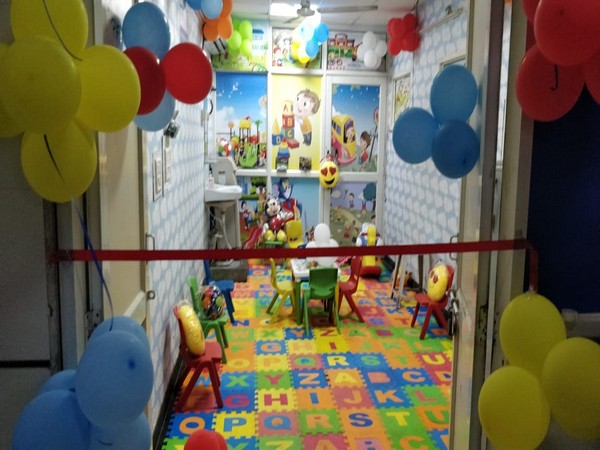 Child-friendly COVID-19 ward in Delhi's LNJP hospital (Photo/ANI)