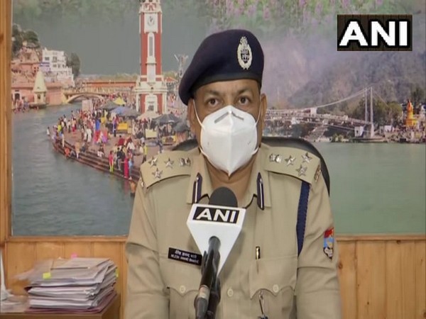 Uttarakhand Police Headquarters Spokesperson DIG Nilesh Anand Bharane (Photo/ANI)