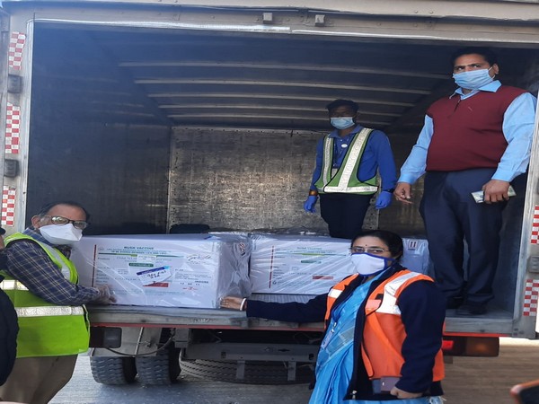 Indore received the first consignment of Covishield vaccine on Wednesday (Photo/ANI)