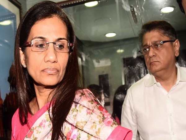 Former ICICI Bank MD and CEO Chanda Kochchar with her husband Deepak at the ED office in New Delhi on May 14. (Photo/ANI)