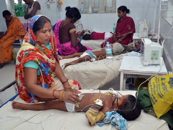 As many as 117 children have lost their lives Acute Encephalitis Syndrome outbreak in Bihar. (Photo/ANI)