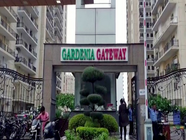 Gardenia Gateway residential society in Sector-75, Noida, Uttar Pradesh. Photo/ANI