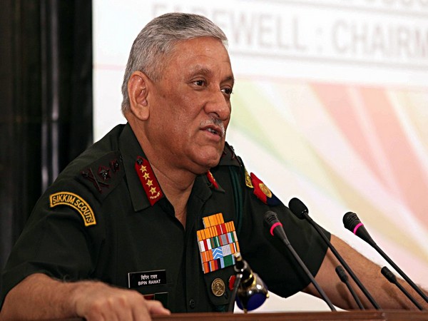 Indian Army Chief General Bipin Rawat ( File photo/ANI)