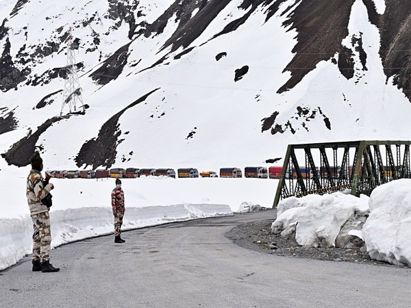Zoji La pass. (Photo/ANI)