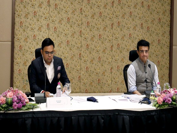 Jay Shah along with Sourav Ganguly (File Photo)