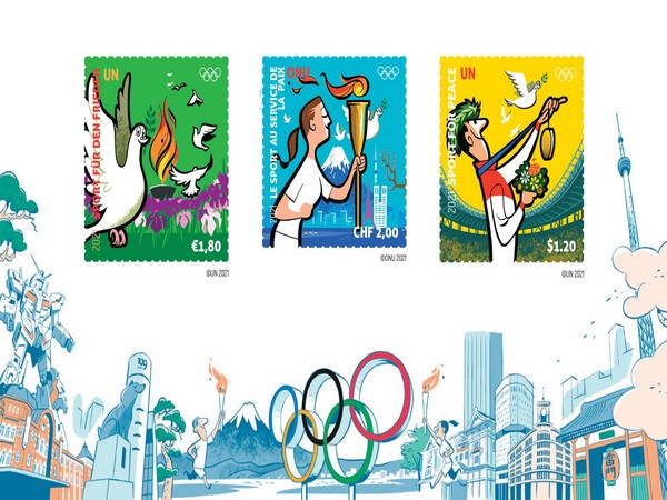 Series of stamps (Photo: IOC)