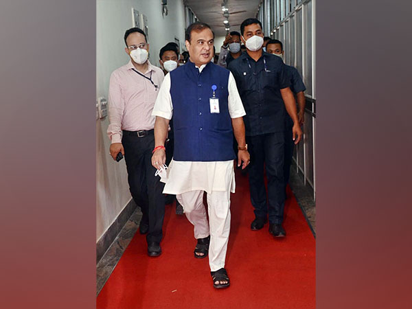 Assam Chief Minister Himanta Biswa Sarma at the State Assembly. [File Photo/ANI]