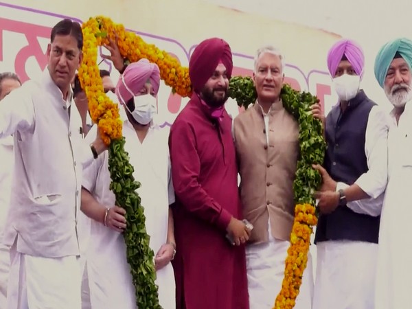 Newly appointed Punjab Congress president Navjot Singh Sidhu (Photo/ANI)