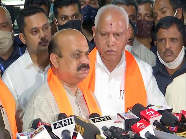 Nealy appointed Karnataka Chief Minister Basavaraj Somappa Bommai. (File photo/ANI)