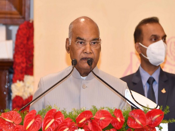 President Ram Nath Kovind. (Photo/ANI)