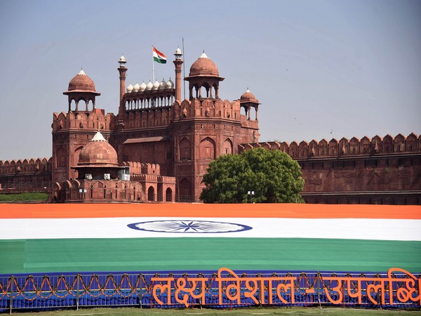 Indian National Flag at Red Fort (File Photo/ANI)
