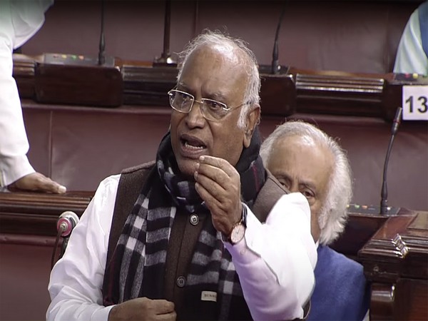 Leader of Opposition in Rajya Sabha Mallikarjun Kharge. 