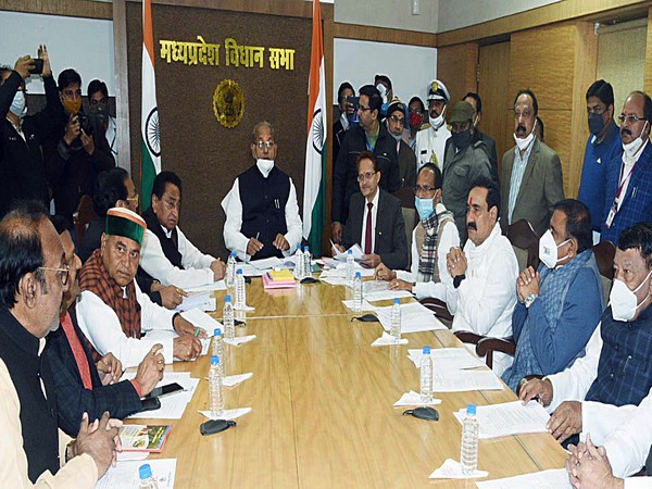 MP Speaker holds all-party meeting ahead of State Assembly Budget session [File Photo/ANI]