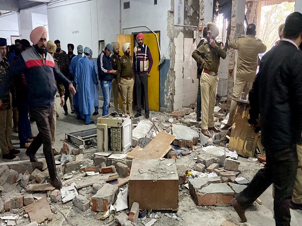 Visual from site of the Ludhiana court complex blast. (File Photo)