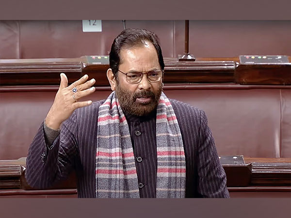 Union Minority Affairs Minister Mukhtar Abbas Naqvi