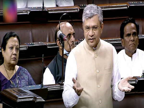 Union Railway Minister Ashwini Vaishnaw (ANI Photo/Sansad TV)