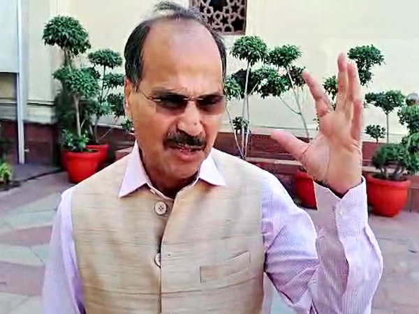 Leader of Congress in the Lok Sabha, Adhir Ranjan Chowdhury (Photo/ANI)