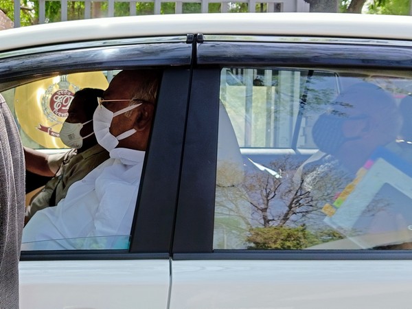 Congress leader Mallikarjun Kharge seen arriving at ED office (Photo/ANI)