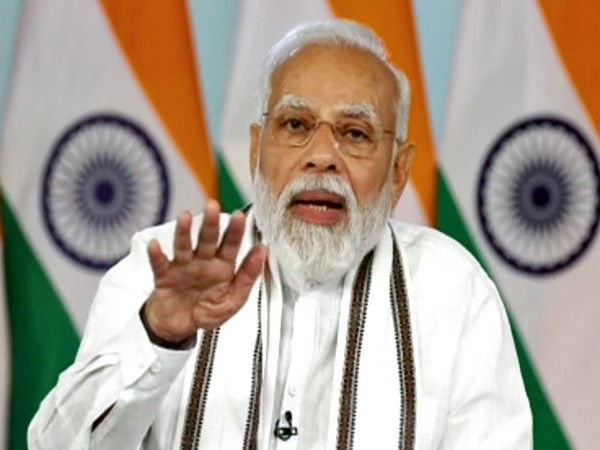 Prime Minister Narendra Modi chairs review meeting with all Chief Minister on COVID situation in India (Photo:ANI)