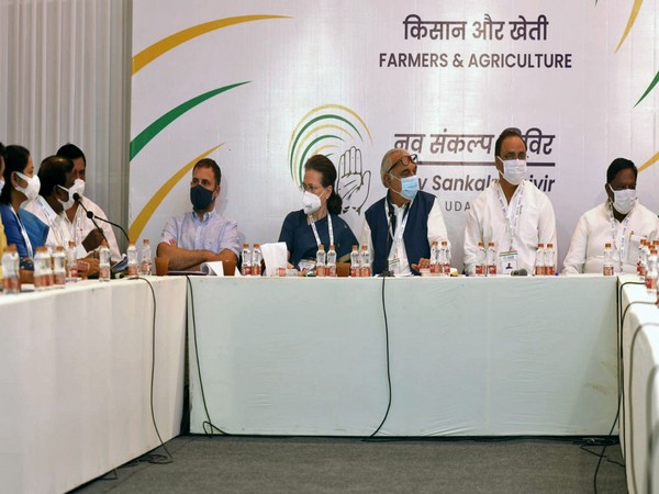 Congress leaders in Chintan Shivir (File Photo/ANI)