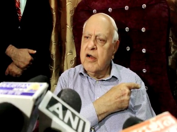 Jammu Kashmir National Conference chief Farooq Abdullah (Photo:ANI)