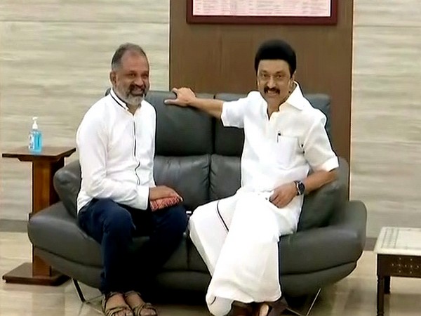 AG Perarivalan meets Tamil Nadu CM MK Stalin (Photo/ANI)
