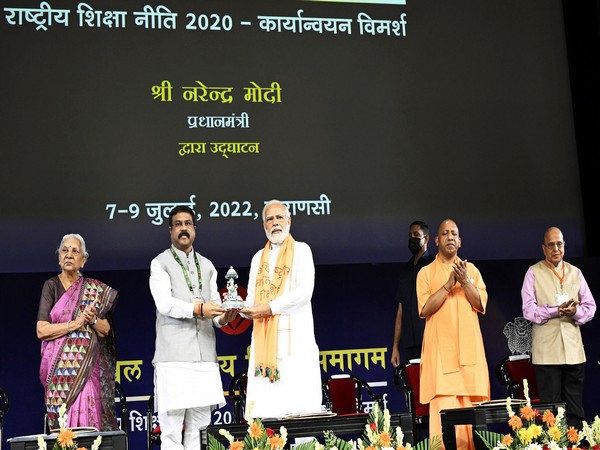 Visual from the event in Varanasi (Photo/ANI)