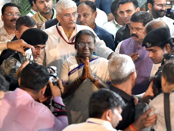 President-elect Droupadi Murmu (Photo:ANI)