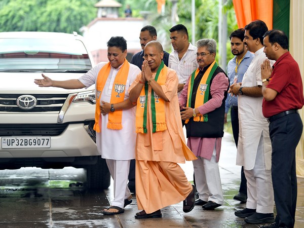 Uttar Pradesh Chief Minister Yogi Adityanath (Photo:ANI)