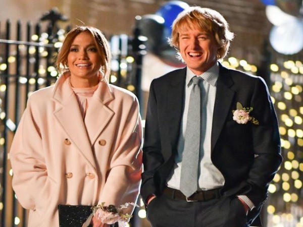 Jennifer Lopez, Owen Wilson in a still from 'Marry Me' (Image source: Instagram)
