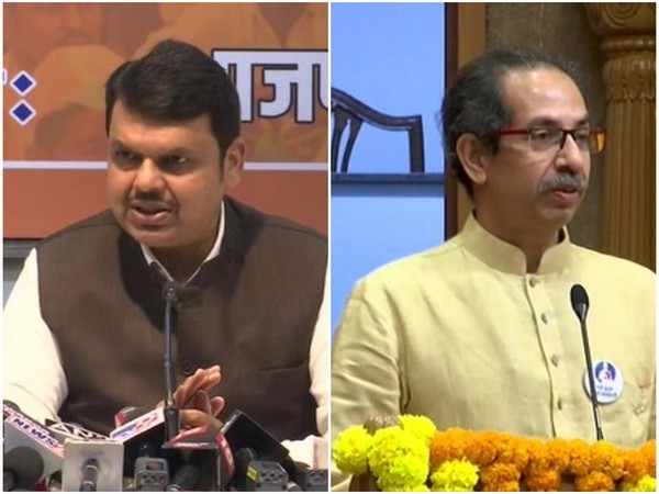 BJP leader Devendra Fadnavis and Maharashtra CM Uddhav Thackeray (Photo/ANI)