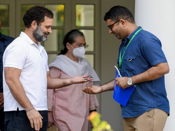 Rahul Gandhi after vacating his earlier official residence in April (File Photo/ANI)