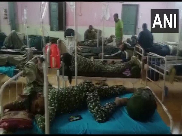 Visual of ITBP personnel at the hospital (Photo/ANI) 