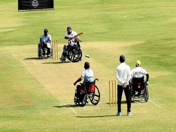  Wheel Chair Cricket Tri-Series (Photo:ANI)