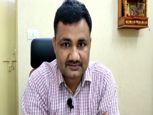 Raghuveer Singh, Deputy Superintendent of Police (DSP), Ajmer speaking to ANI on Monday. [Photo/ANI]