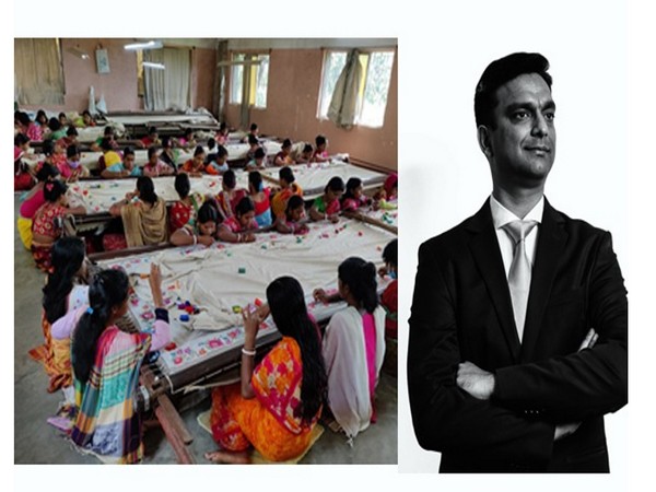 Prastuti is working towards bringing back the handmade tradition of embroidery to life