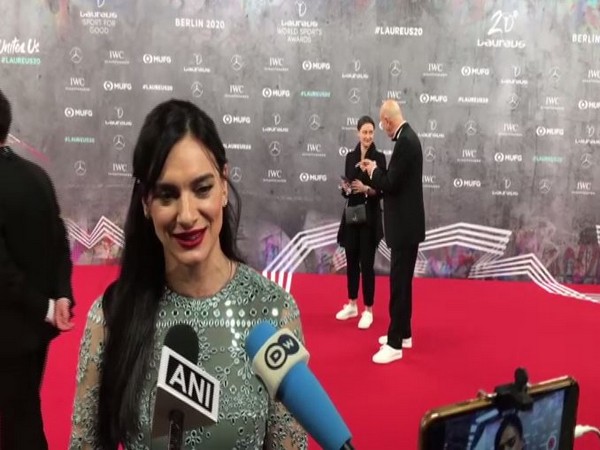 Former pole vaulter, Russia's Yelena Isinbaeva