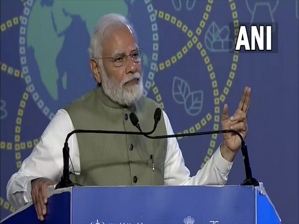 Prime Minister Narendra Modi in Gujarat (Photo/ANI)