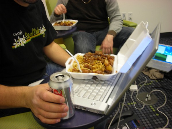 People eat around a third more junk food if they think their friends also indulge in the same.