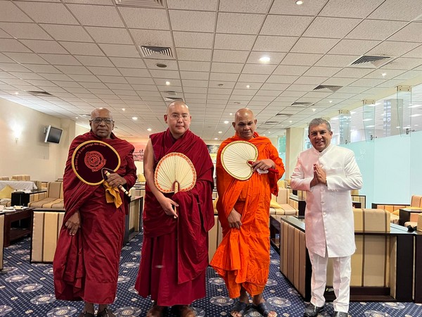Ling Rinpoche welcomed to Sri Lanka's Colombo International Airport VIP Lounge (File Image)