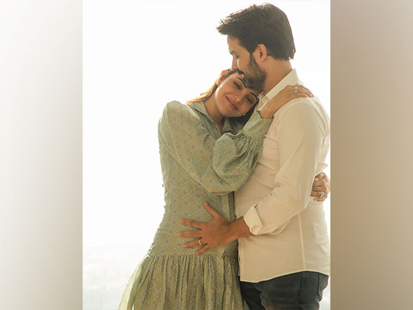 Kajal Aggarwal and her husband Gautam Kitchlu (Image source: Instagram)