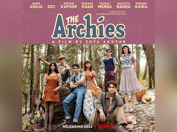 The 'Archies' cast (image source: Instagram)